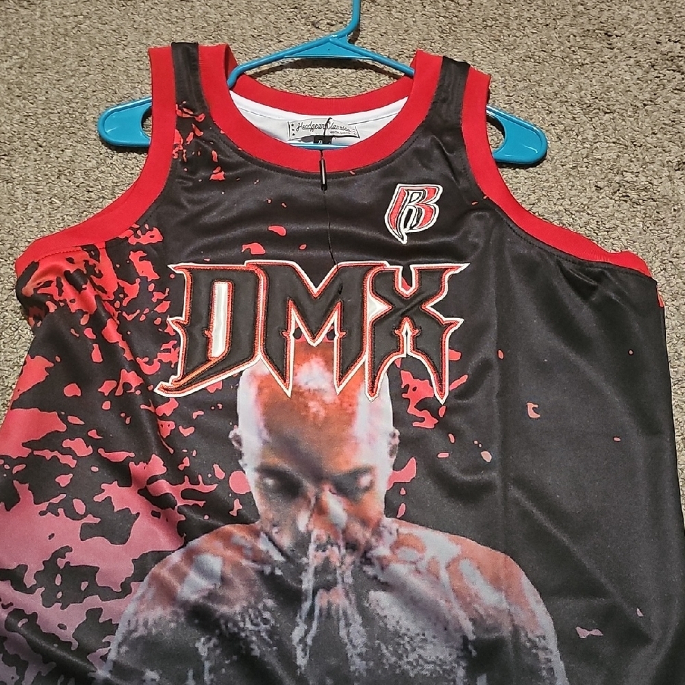 DMX Black and Red Men's Jersey